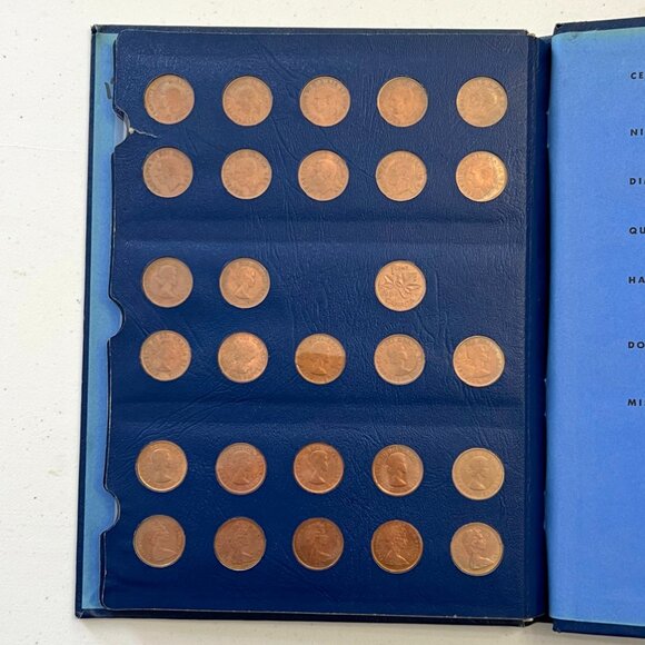 Comprehensive Collection of Canada 1920 to 1969 Pennies! - Picture 7 of 16